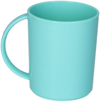 onbreekbare Drinkbekers - kunststof - 350 ml - groen - kinderen - camping