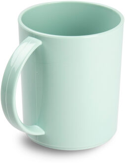 onbreekbare Drinkbekers - kunststof - 350 ml - mintgroen - kinderen - camping