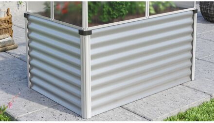 Onderbouw Voor Verhoogde Broeikas Gaia Jumbo Geanodiseerd Aluminium 83x122x65cm