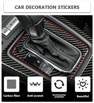 Onderdelen Cover Trim Waterdichte Shift Panel Carbon Fiber Voor Subaru Forester Gear Duurzaam