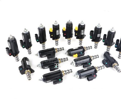 Onderdelen Voor Graafmachine Cat 312B 320B 320C 320D Lopen Roterende Magneetventiel 121-1490 1211490 KME5K-31/G24YA30 Roterende dicht Switch