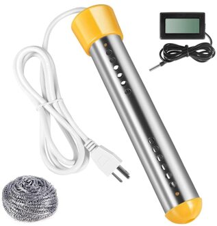 Onderdompeling Boiler, Rvs Schild En Thermostaat Heater, Thermostaat 1500W Met Digitale Thermometer Us Plug