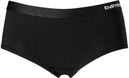 Ondergoed Hipster Dames Bamboe Zwart 2 Stuks Maat S