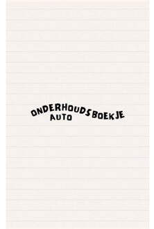 Onderhoudsboekje Auto - Andries B.V.