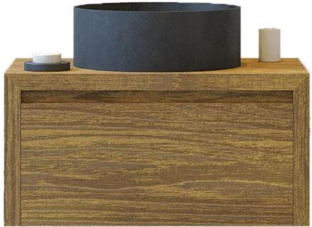 Onderkast Ares 60 cm Castle Brown Eiken