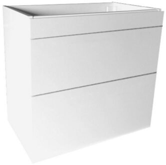 Onderkast Best Design Beauty Greeploos 60 cm Glanzend Wit