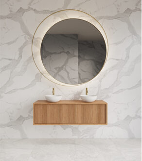 Onderkast Gliss Design Heronimus 120x45x35 cm Met Topplaat Pure