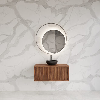 Onderkast Gliss Design Heronimus 60x45x35 cm Met Topplaat Walnut