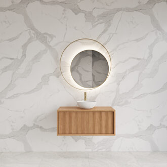 Onderkast Gliss Design Heronimus 80x45x35 cm Met Topplaat Pure