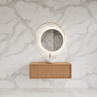 Onderkast Gliss Design Heronimus 90x45x35 cm Met Topplaat Pure