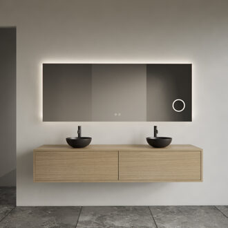 Onderkast Gliss Design Joa Corn Silk 180 CM 2 Laden Incl.Topplaat