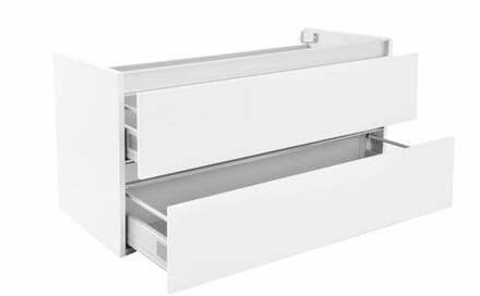 Onderkast Luna 100X47 Wit Aqua Splash