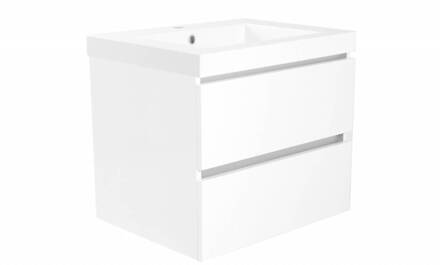 Onderkast Luna 60X47 Wit Aqua Splash