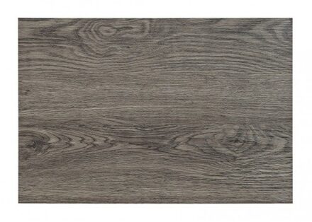 Onderlegger van grijs hout print 45 x 30 cm - Placemats