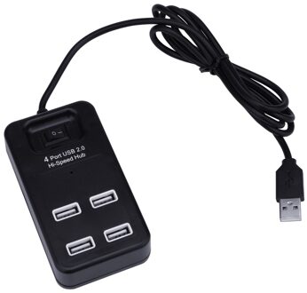 Ondersteuning 1 TB HDD 4 Poort USB2.0 Hi-speed Hub 480 Mbps Met AAN/UIT Schakelaar Voor Tablet p40