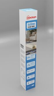 Ondervloer Isosono - Click Vinyl - 1,3mm - 1x9m - 9m²