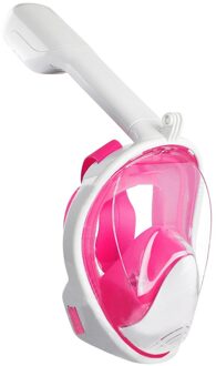 Onderwater Duiken Cover Zwembril Snorkel Scuba Kinderen Anti Fog Bril Onderwater Wide View Snorkel Zwemmen Cover Roze / S/m