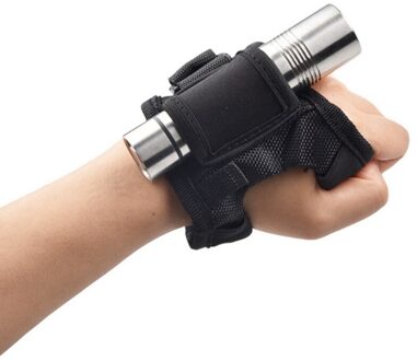Onderwater Duiken Dive Led Torch Zaklamp Holder Hand Arm Mount Polsband Handschoenen
