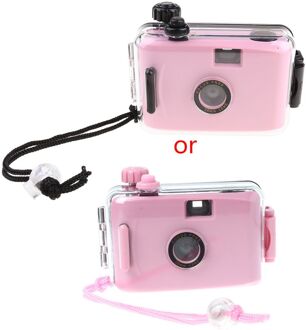 Onderwater Waterdichte Lomo Camera Mini Leuke 35Mm Film Met Behuizing Case geel