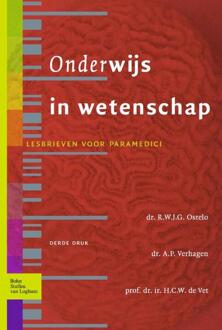 Onderwijs in wetenschap - Boek R.W.J.G. Ostelo (9031391670)