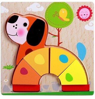 Onderwijs Intellectuele Hand Grab Board Puzzel Houten Speelgoed Voor Kind Cartoon Animal Jigsaw Kids Baby Vroege Puzzel Speelgoed Sets F