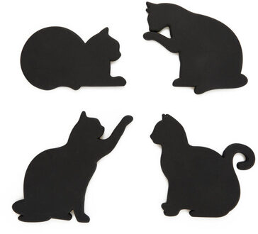 onderzetters Cat set van 4