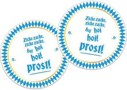 Onderzetters Oktober Bier Festival (6st) Multikleur - Print