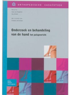 Onderzoek en behandeling van de hand - het polsgewricht - Boek Frederik Verstreken (9031348767)