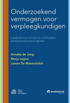 Onderzoekend vermogen voor verpleegkundigen - Boek Anneke de Jong (9036812038)