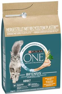 One Adult - Kattenvoer Kip & Volkoren Granen - 3 kg