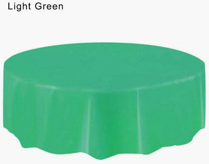 One-Off 2.13 M Grote Plastic Ronde Tafel Dekken Doek Vegen Schoon Party Tafelkleed Covers Tafelkleed Schoorsteenmantel Mesa # Y2 groen