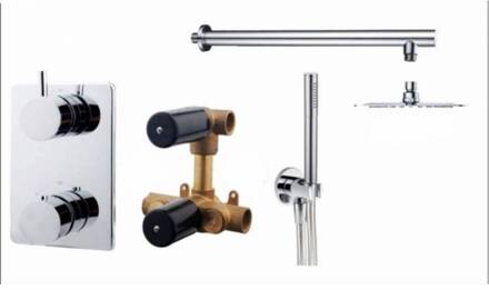 One Pack Inbouwthermostaatset Type 115 Aqua Splash