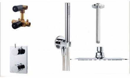 One Pack Inbouwthermostaatset Type 121 Aqua Splash