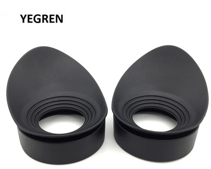 One Pair Binoculars Rubber Eye Cups Eye Guards Caps Inner Diameter 40 mm for Microscope Eyepiece Telescopes Eyecups
