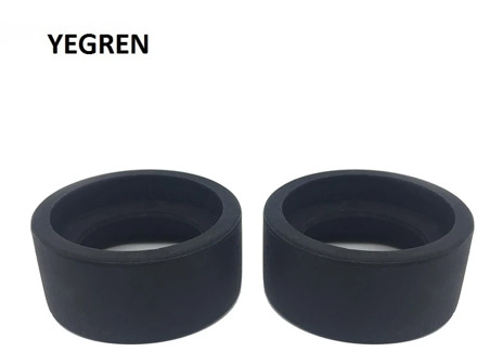 One Pair Eye Cups Foldable Rubber Eye Guards Caps for 34-38 mm Microscope Eyepiece Telescope Inner Diameter 36 mm Accessory