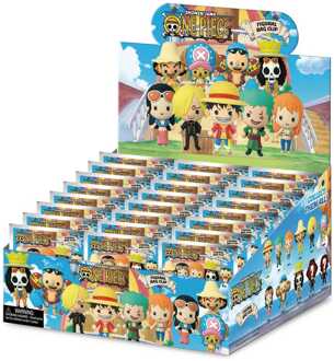 One Piece 3D Foam Bag Clips Serie 1 Display (24)