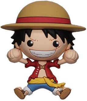 One Piece 3D Foam Magnet Luffy
