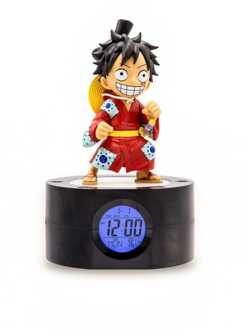 One Piece Alarm Clock with Light Ruffy 18 cm