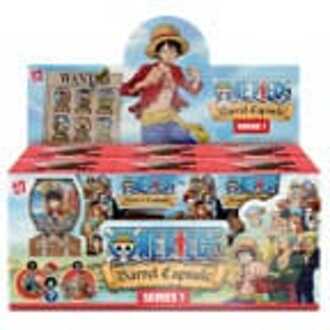 One Piece Barrel Capsule Mini Figures 9 cm Blind Box Display (6)