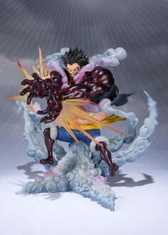 One Piece FiguartsZERO PVC Statue Monkey D. Luffy Gear 4 Leo Bazooka 18 cm