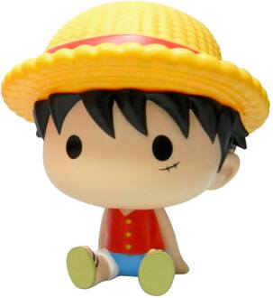 One Piece Luffy Chibi money box figure 16cm