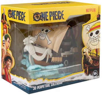 One Piece Netflix 3D Going Merry Perpetual Calendar
