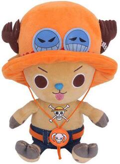 One Piece Plush Figure Chopper x Ace 20 cm