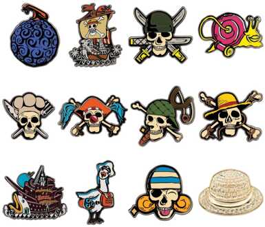 One Piece World Pin Badge Display Mystery Pin Badge (12)