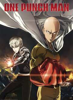 ONE PUNCH MAN - Poster Saitama & Genos (52x38)