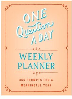 One Question A Day Weekly Planner - Aimee Chase