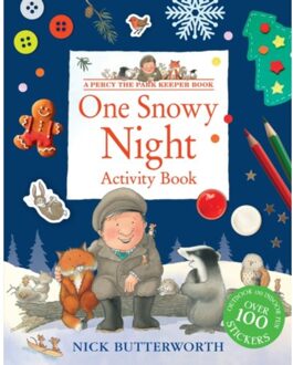 One Snowy Night Activity Book - Percy The Park Keeper - Nick Butterworth