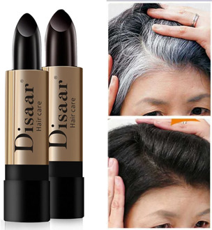One-Time Hair dye Instant Gray Root Coverage Hair Color Modify Cream Stick Temporary Cover Up White Hair Colour Dye 10g
