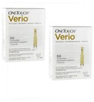 One Touch Verio Teststrips Duopack 2x50 stuks