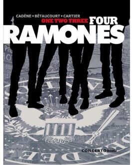 One two three Four Ramones - Boek Bruno Cadène (9082308681)